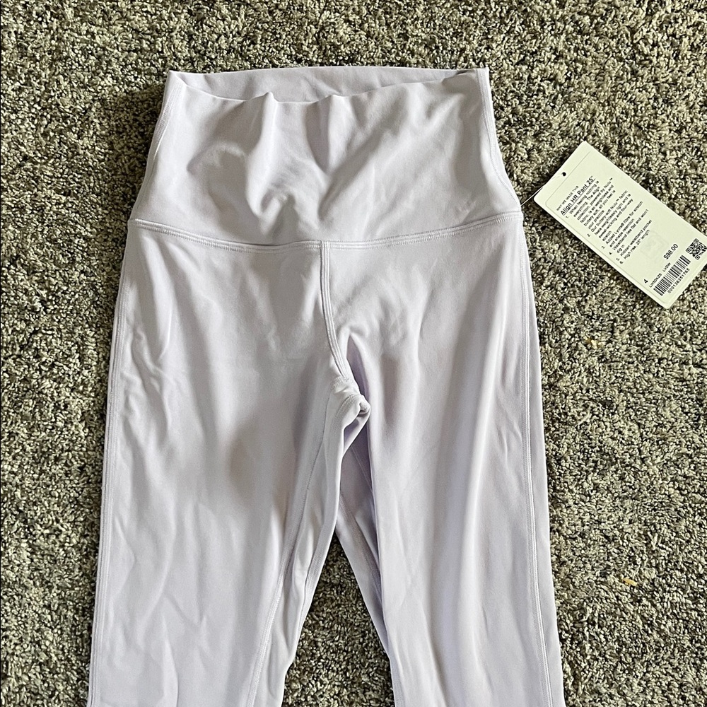 NWT Lululemon athletica Align HR Pant 25" - lilac